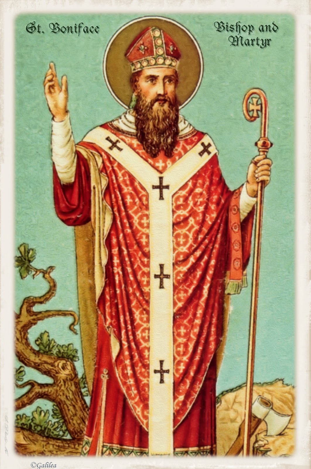 San Bonifacio, Obispo y Mártir, 5 Junio